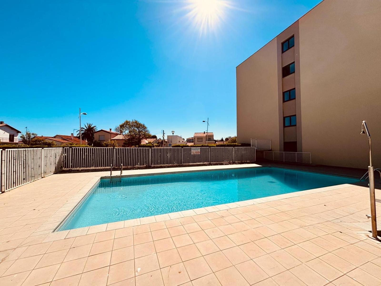 Studio Moderne Avec Parking Et Piscine- 313 卡内 外观 照片