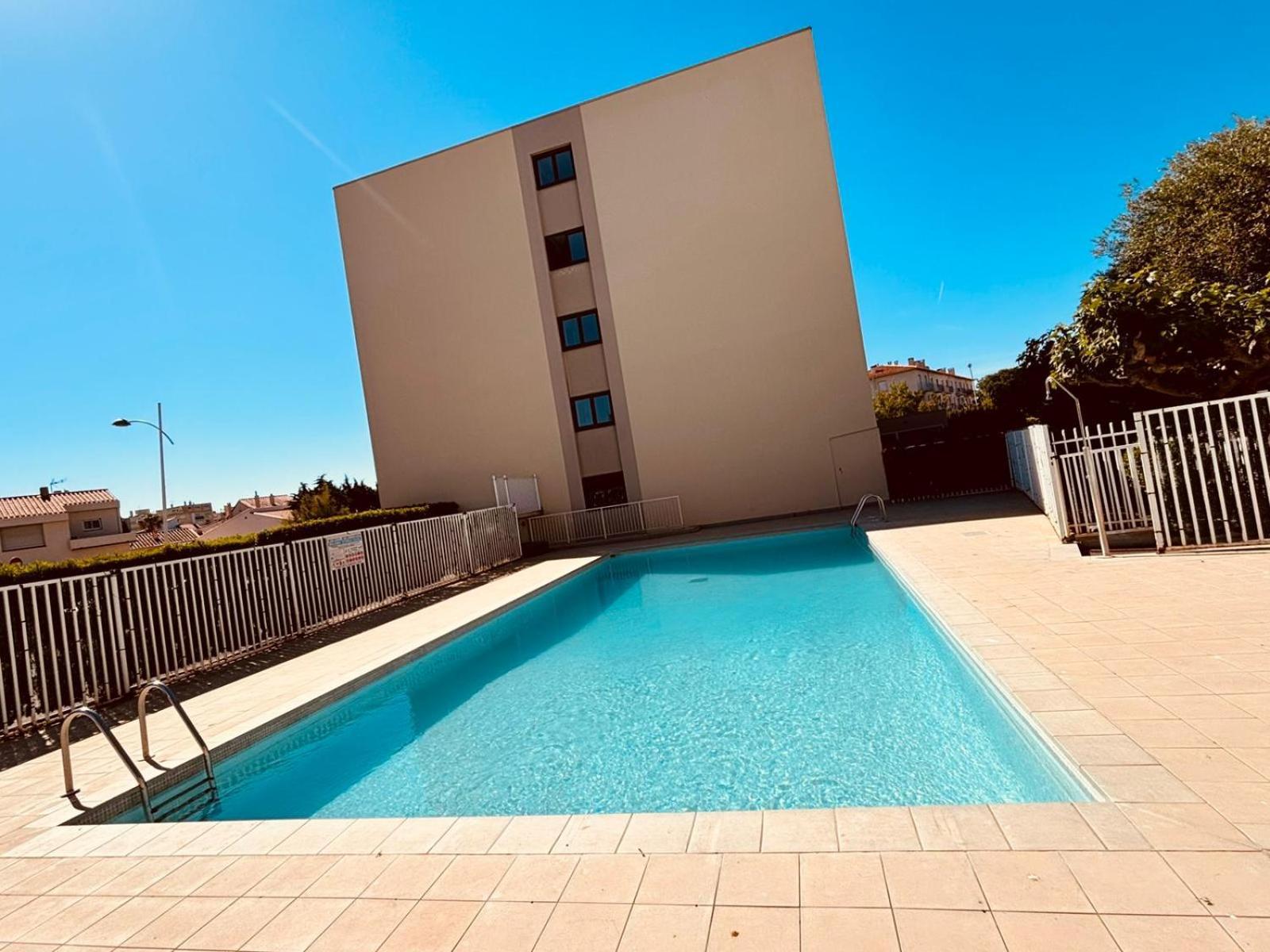 Studio Moderne Avec Parking Et Piscine- 313 卡内 外观 照片